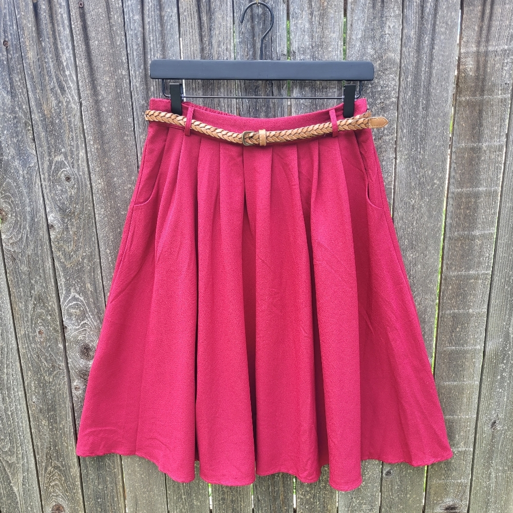 Modcloth Retro Skirt with Pockets